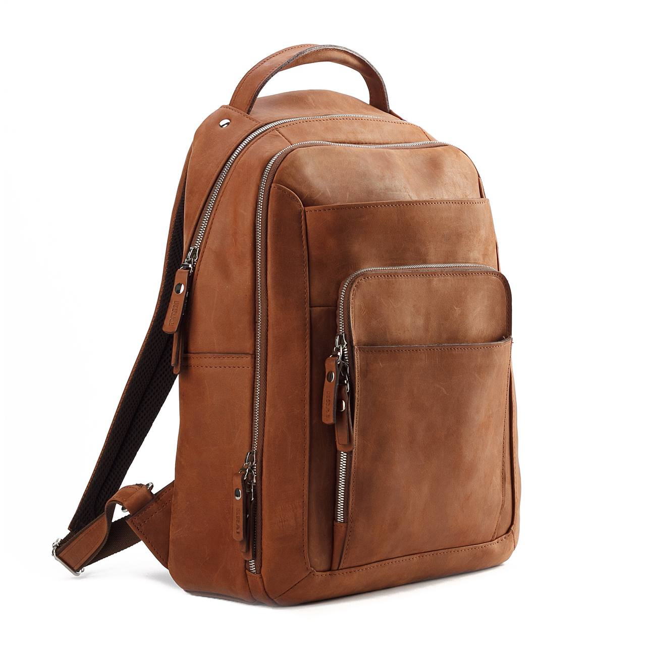 Рюкзак Shell коричневый Crazy Horse